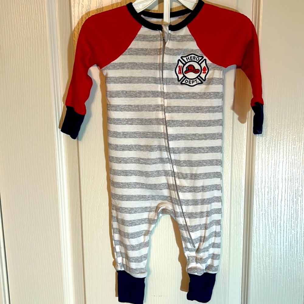 Kids Headquarters Fire Department Pajama. 9M